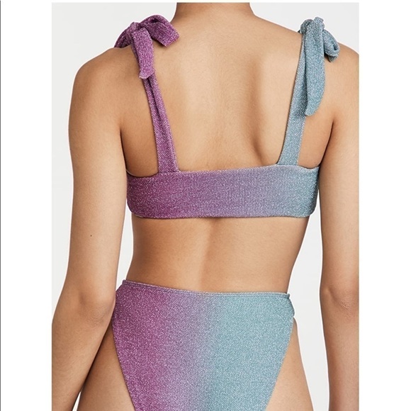 NWT BEACH RIOT Ombré Bikini Set Avalon Top - Picture 2 of 15